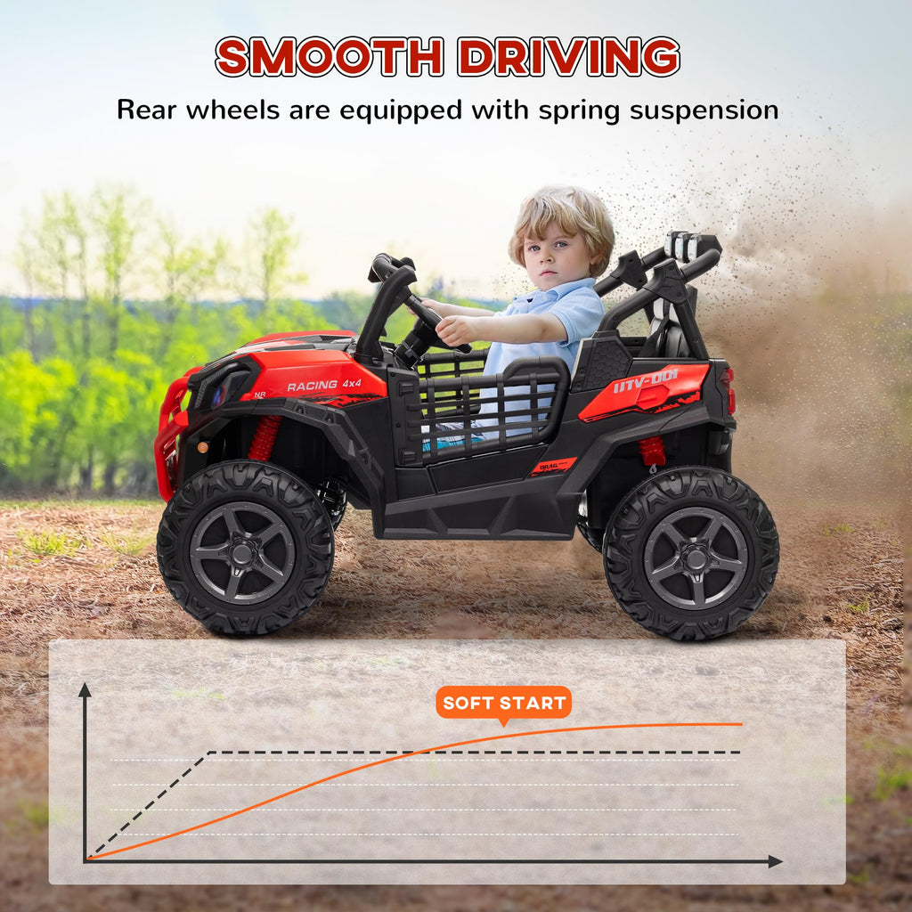 24V 2 Seater Electric Off-Road UTV Truck K708