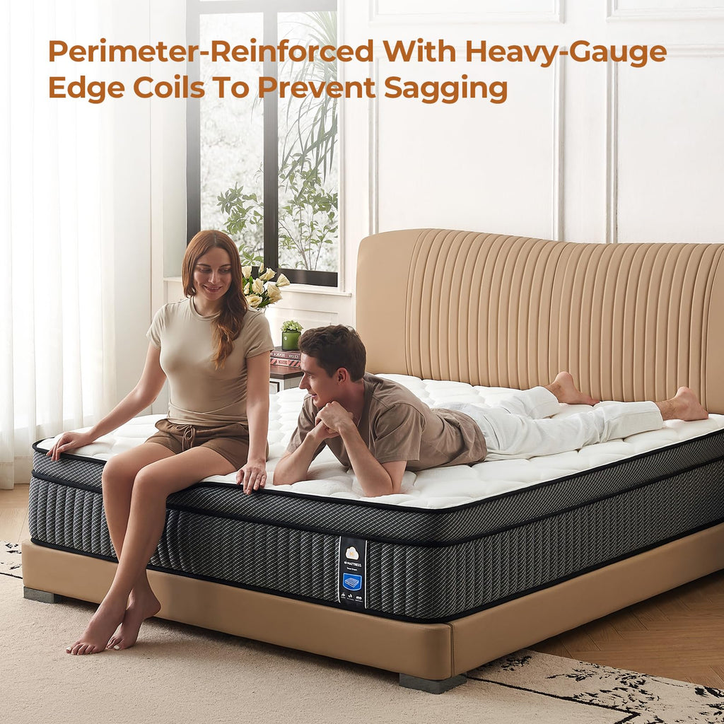 10 inch Full Size Hybrid Mattress in a Box V15050