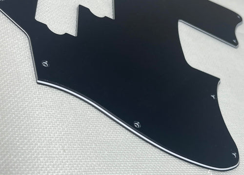 3 Ply Black Guitar Pickguard O374