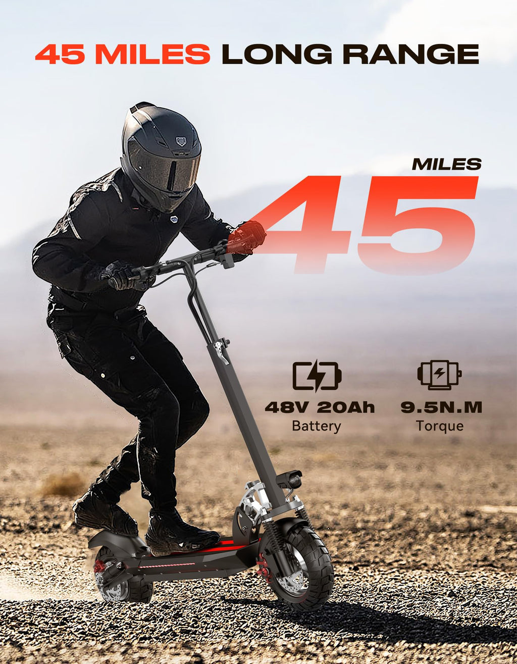 1600W Off-Road Foldable Electric Scooter P7956
