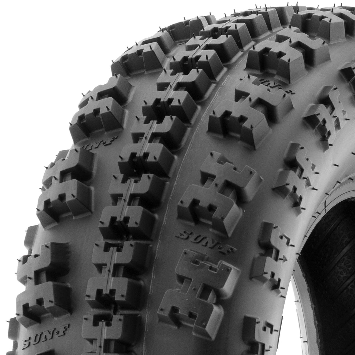 19x7-8 Front & 18x10.5-8 Rear ATV UTV Knobby Sport Tires Set of 4 C29437