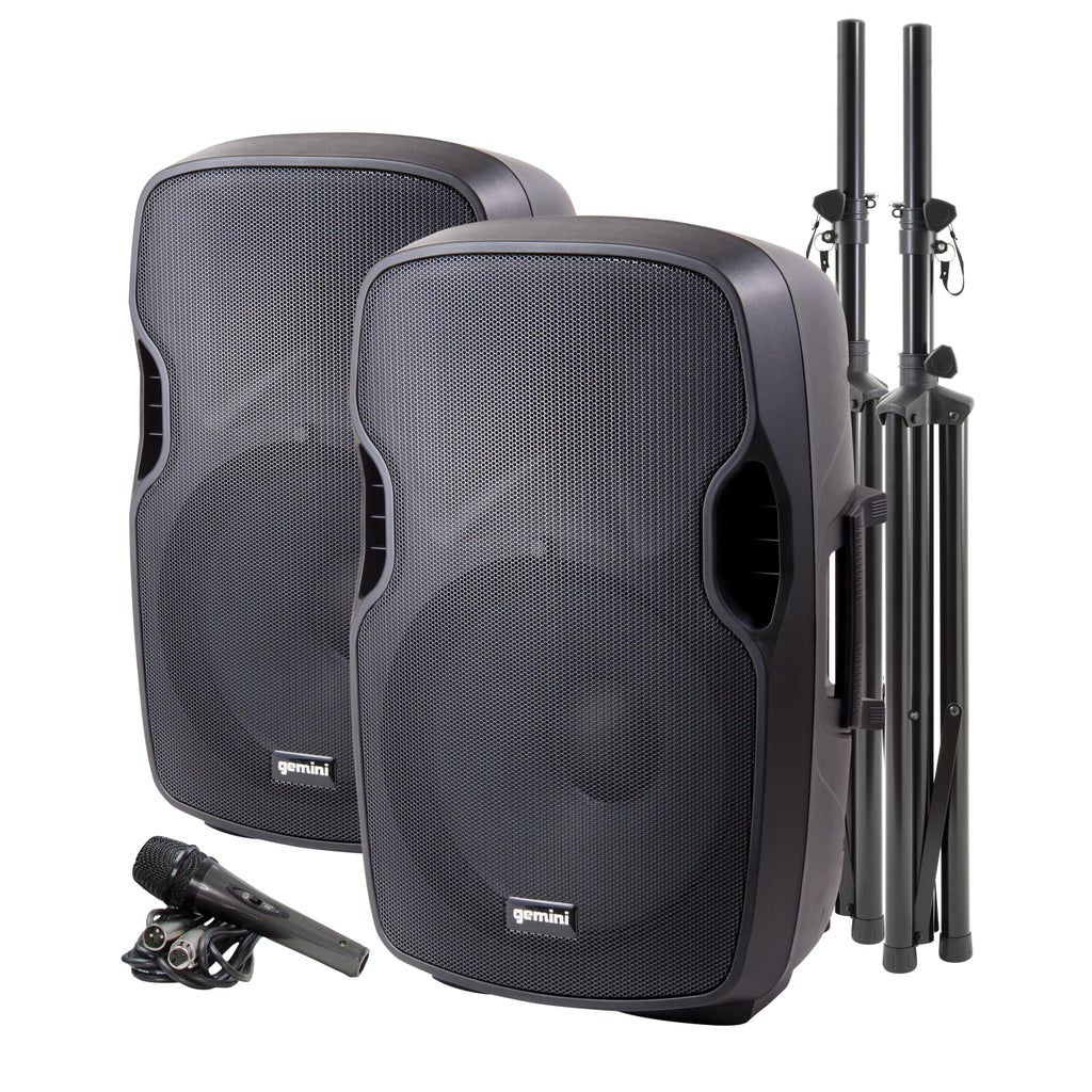 Portable Bluetooth PA Speaker System, 2000W, Black T604