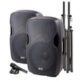 Portable Bluetooth PA Speaker System, 2000W, Black T604