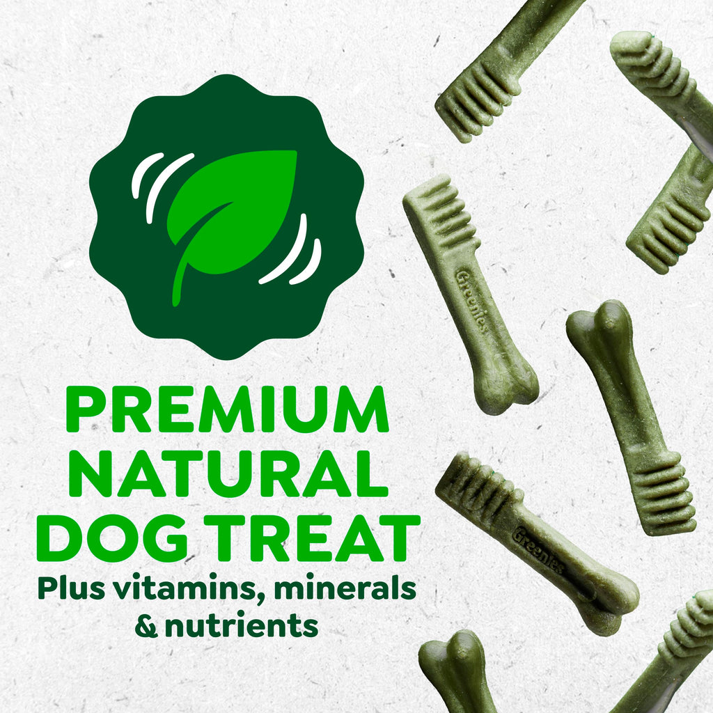 Mint Original Blueberry Dental Dog Treats 60 Count D192