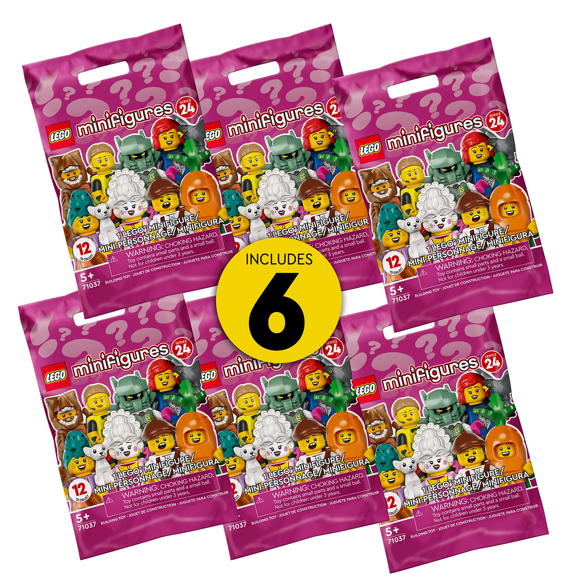 Building Toy Set 6-Pack W757084