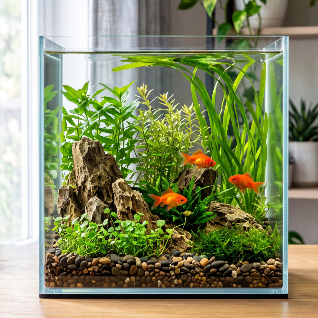 2.58 Gallon Glass Fish Tank R706742