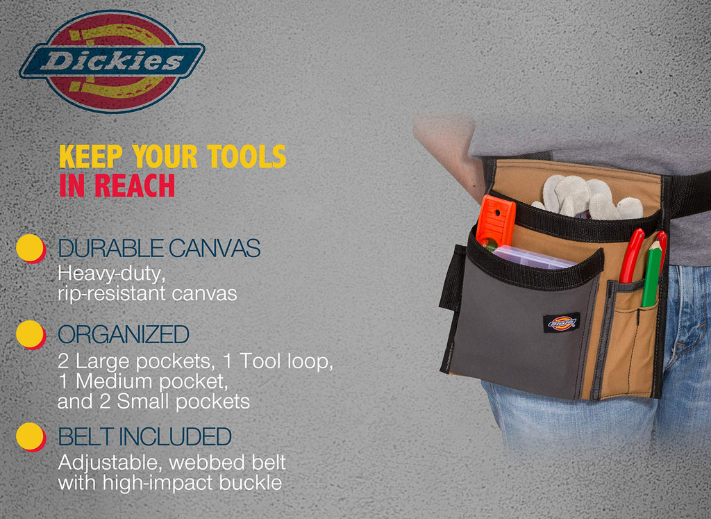 5-Pocket Tool Belt Pouch/Work Apron W316