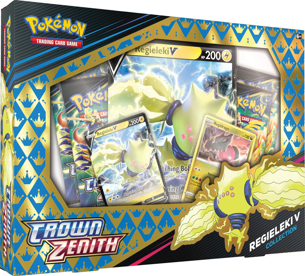 Pokémon Regieleki V Crown Zenith Collection E4366